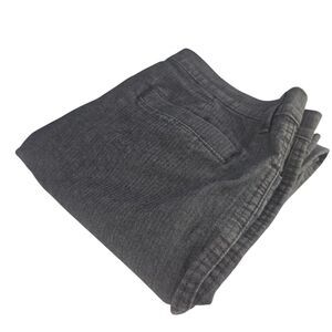 Rider By Lee W36JP86‎ Womens 14M 35x31 Gray Button Front Straight Leg Pants
